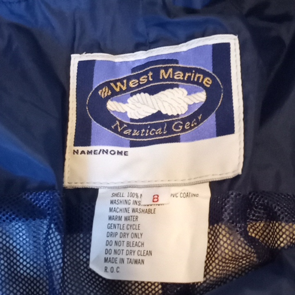 West Marine Women's Size 8 Bibs - Picture 5 of 8